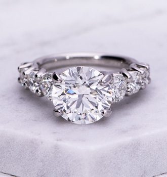 Diamond Ring At Rare Gem Studio